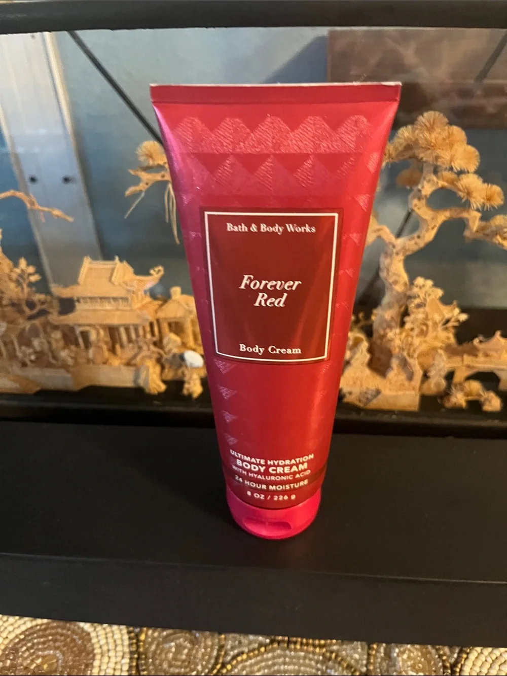 Bath & Body Works Forever Red Body Cream - Red Packaging